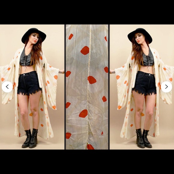 AMAZING vintage 1920’s robe/Kimono size small - Picture 2 of 5